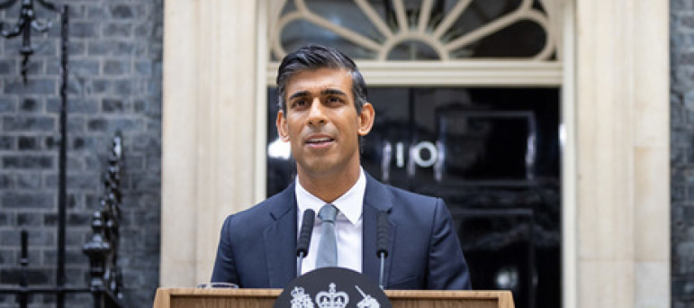 Rishi Sunak became Prime Minister on 25 October 2022.